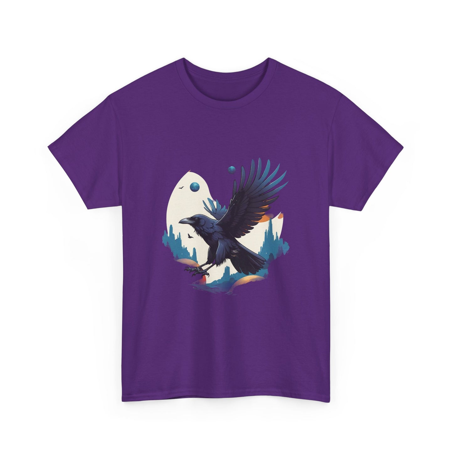 Raven Unisex Tee - Flying between Worlds Design
