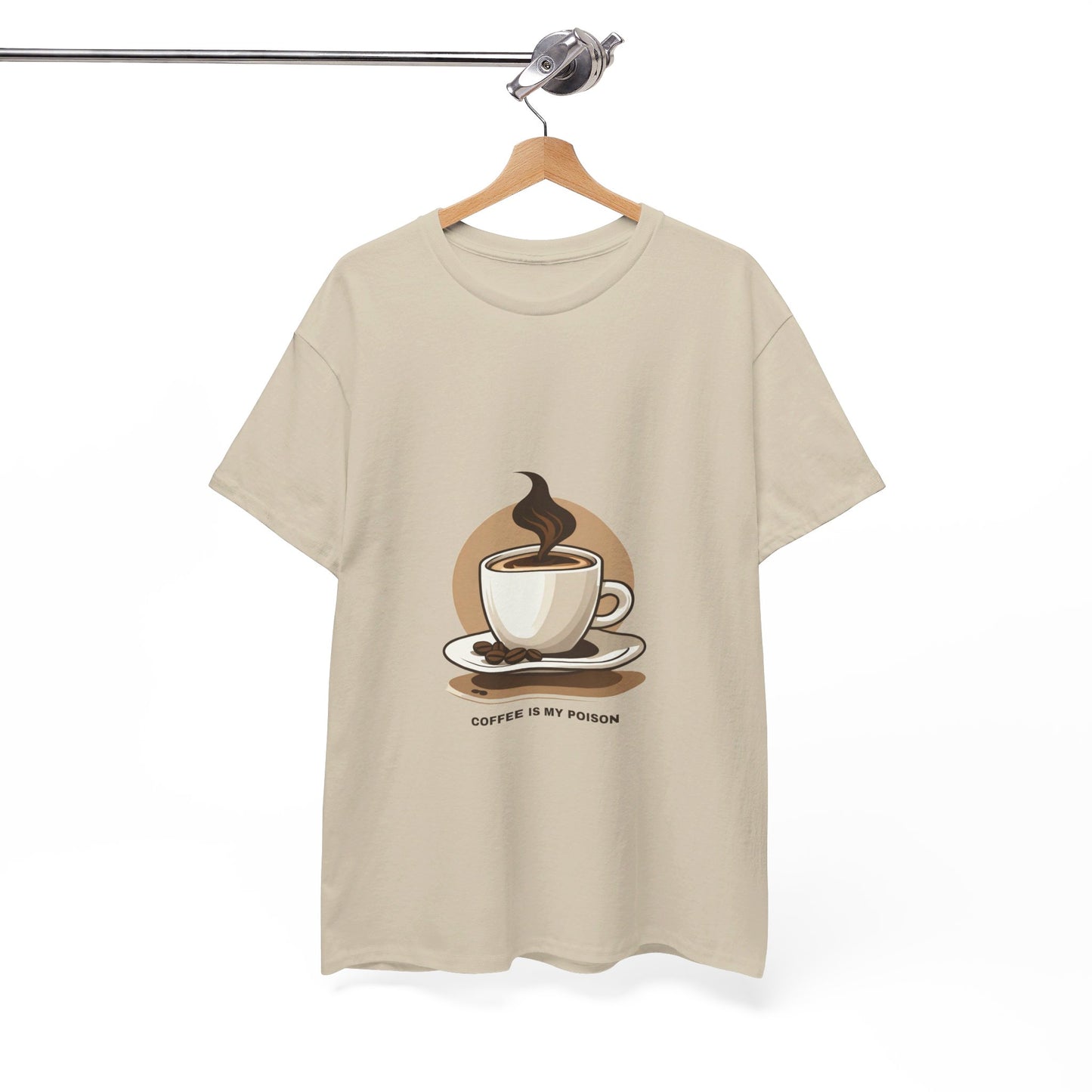 "Coffee is my Poison" Unisex T-shirt(EU)