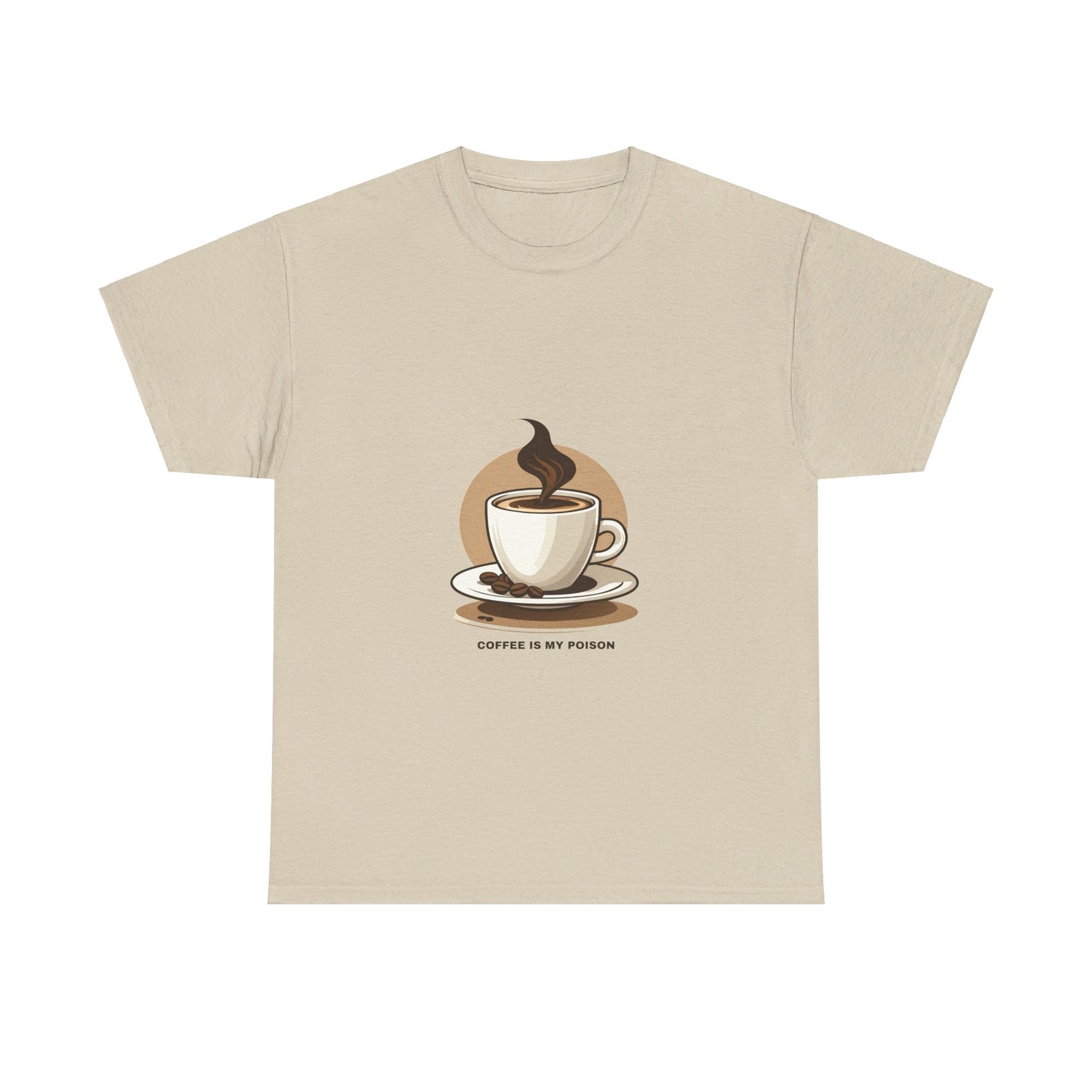 "Coffee is my Poison" Unisex T-shirt(EU)