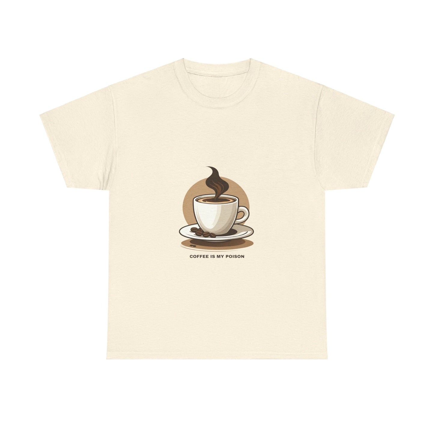 "Coffee is my Poison" Unisex T-shirt(EU)