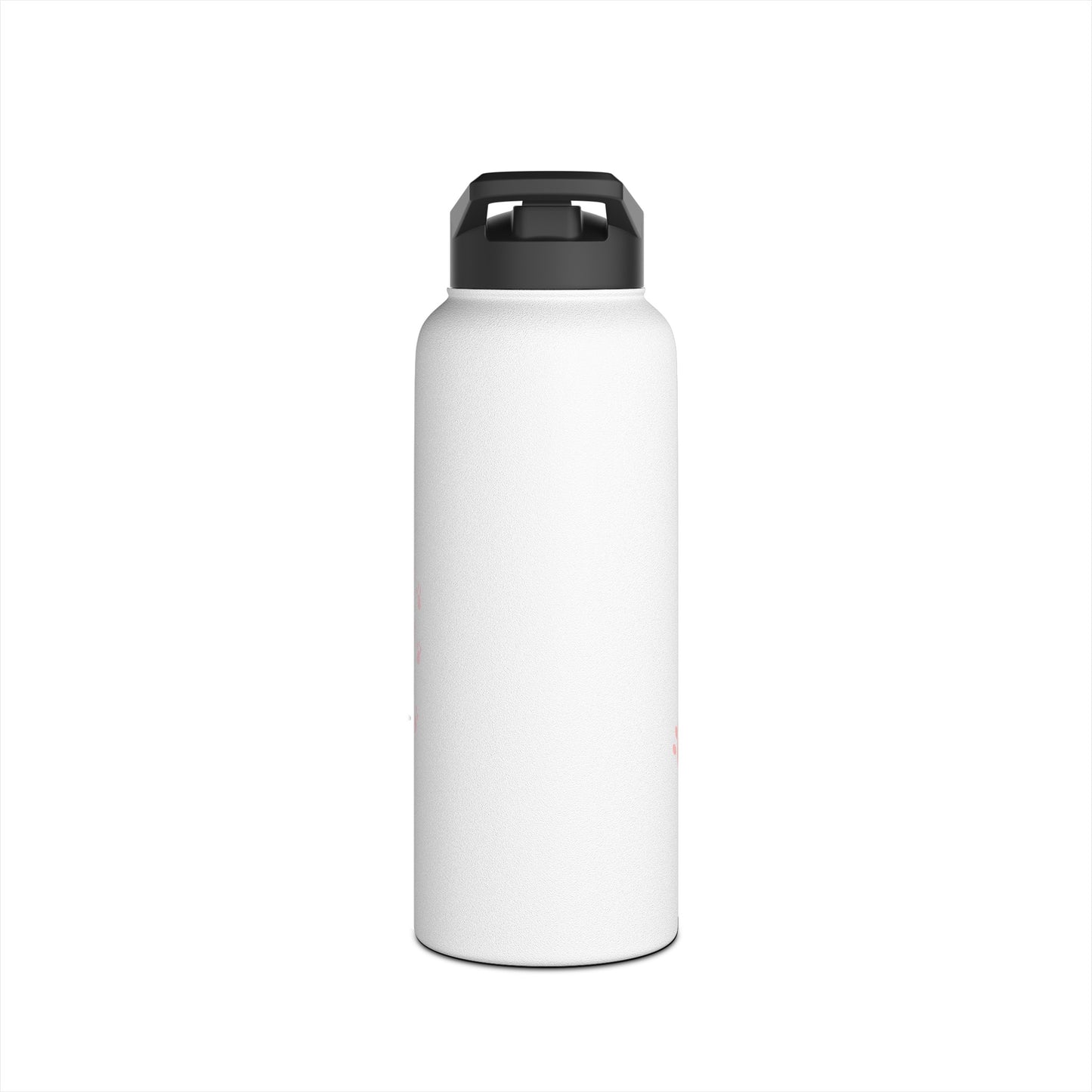 "I love rabbits" Stainless Steel Water Bottle, Standard Lid